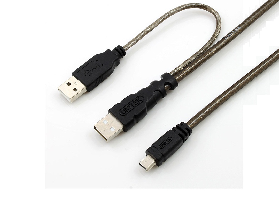 CÁP 2 USB 2:0 ra MINI USB UNITEK